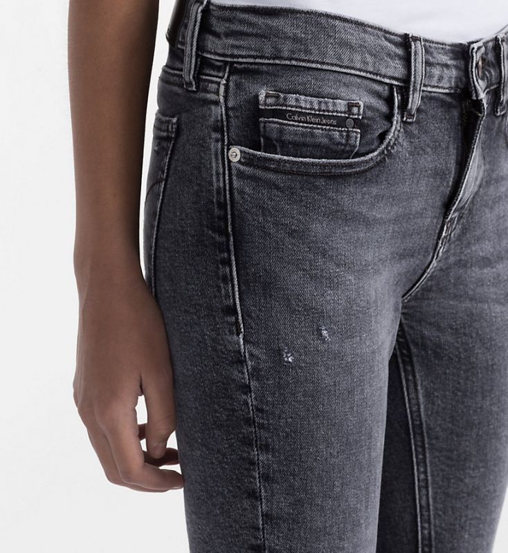 Calvin Klein Jeans - Mid Rise Skinny Fit Ankle - Length Jeans - Image 3