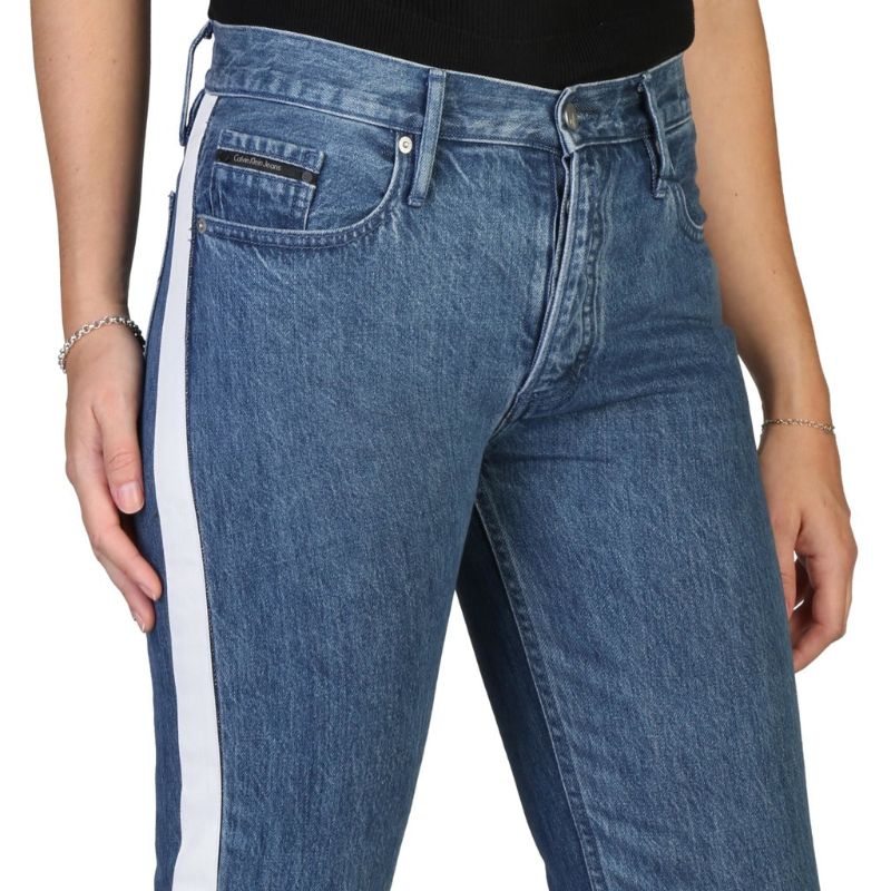 Calvin Klein Jeans - High Rise Straight Taped Jeans - Image 3