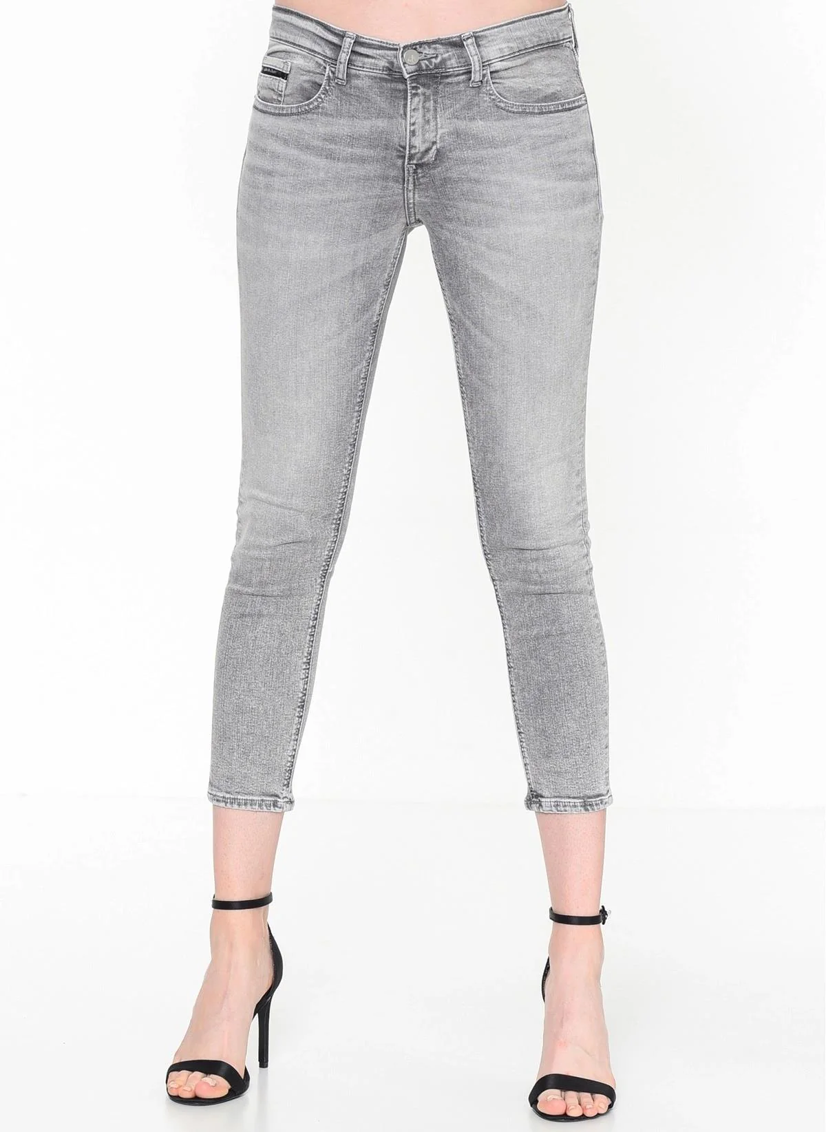 Calvin Klein Jeans - Mr Skinny Ankle - Lightning Grey Str , Style J20j207124 - Image 2