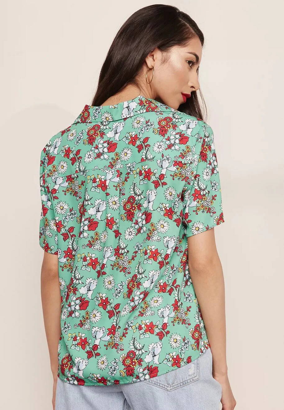 Calvin Klein Jeans - floral print shirt - women - Image 8