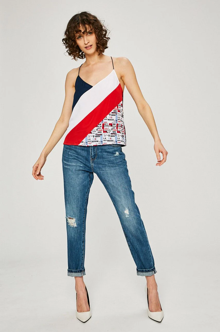 Tommy Hilfiger Jeans - Racing Print Strap Top - Image 5