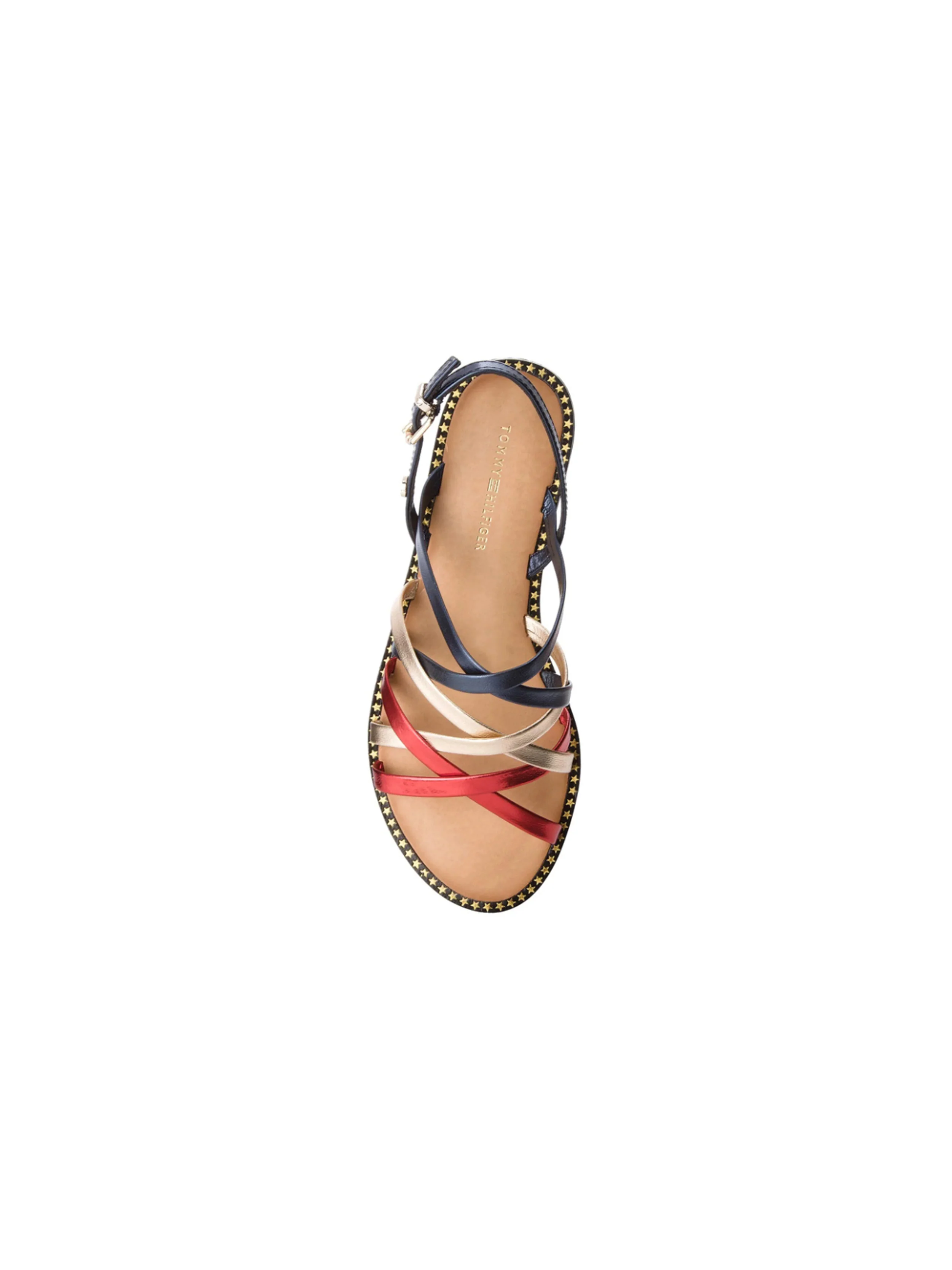 Tommy Hilfiger - Women's Metallic Strappy Flat Sandal - Image 3