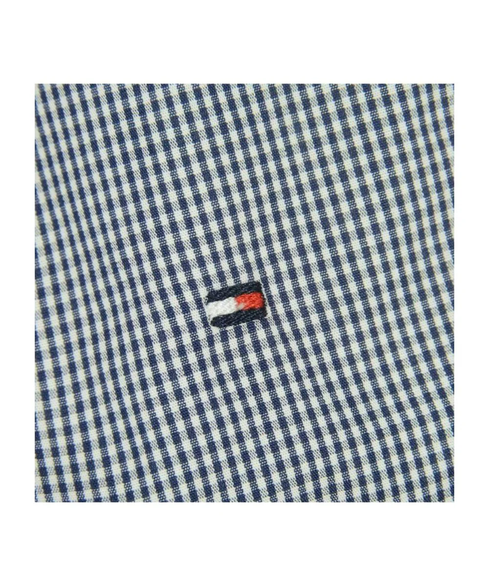 Tommy Hilfiger -Checked Shoulder Top - Image 4