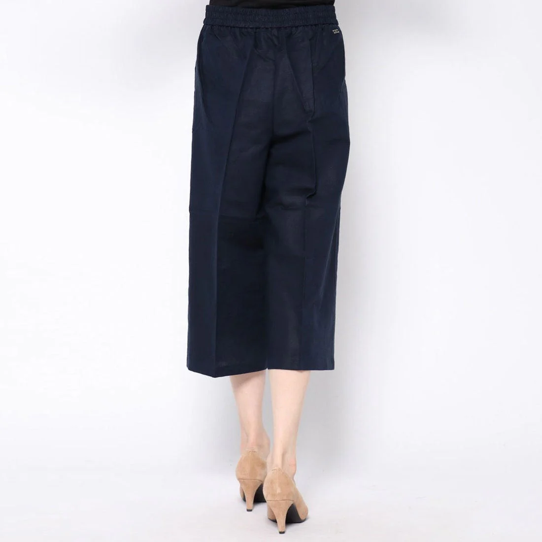 Tommy Hilfiger - Linen-Blend Culotte Trousers - Image 2