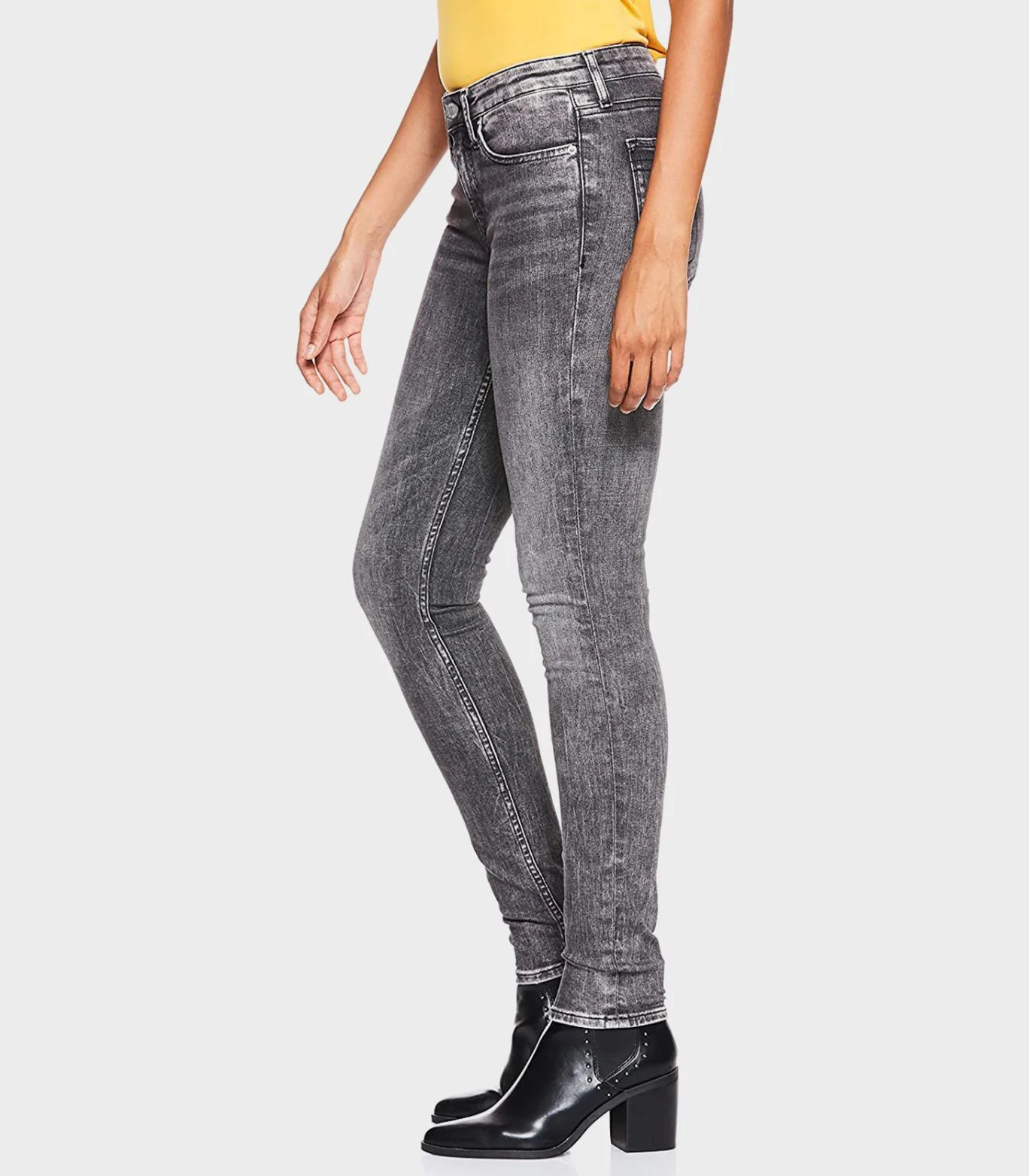 Calvin Klein Jeans - Mid Rise West Ankle Length Skinny Jeans - Image 10
