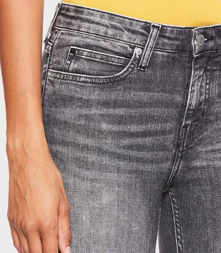 Calvin Klein Jeans - Mid Rise West Ankle Length Skinny Jeans - Image 12