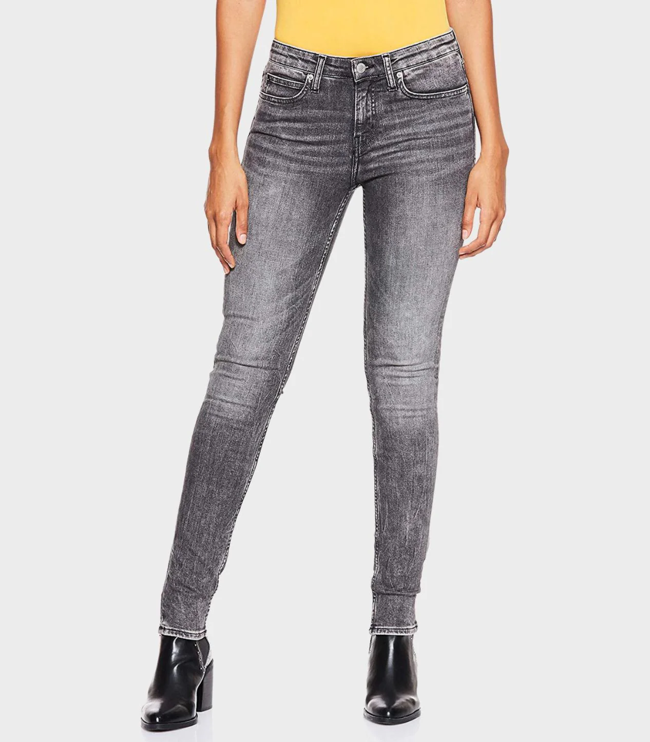 Calvin Klein Jeans - Mid Rise West Ankle Length Skinny Jeans - Image 2