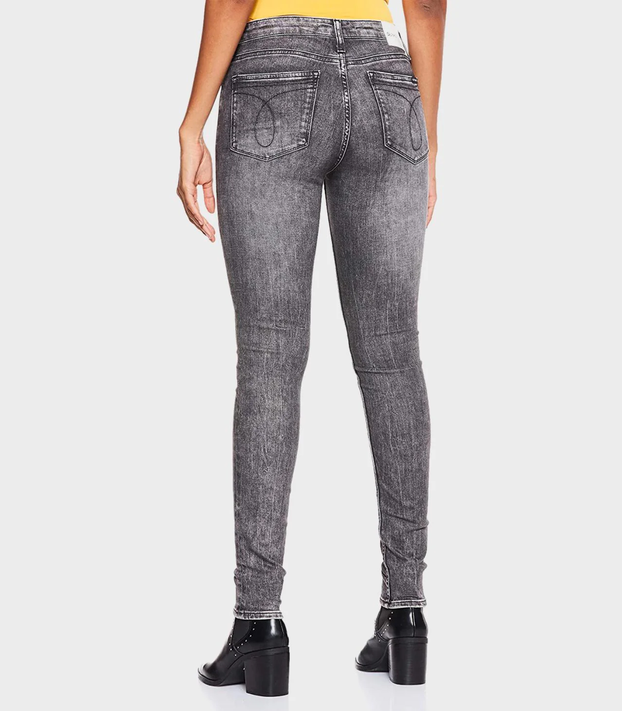 Calvin Klein Jeans - Mid Rise West Ankle Length Skinny Jeans - Image 8