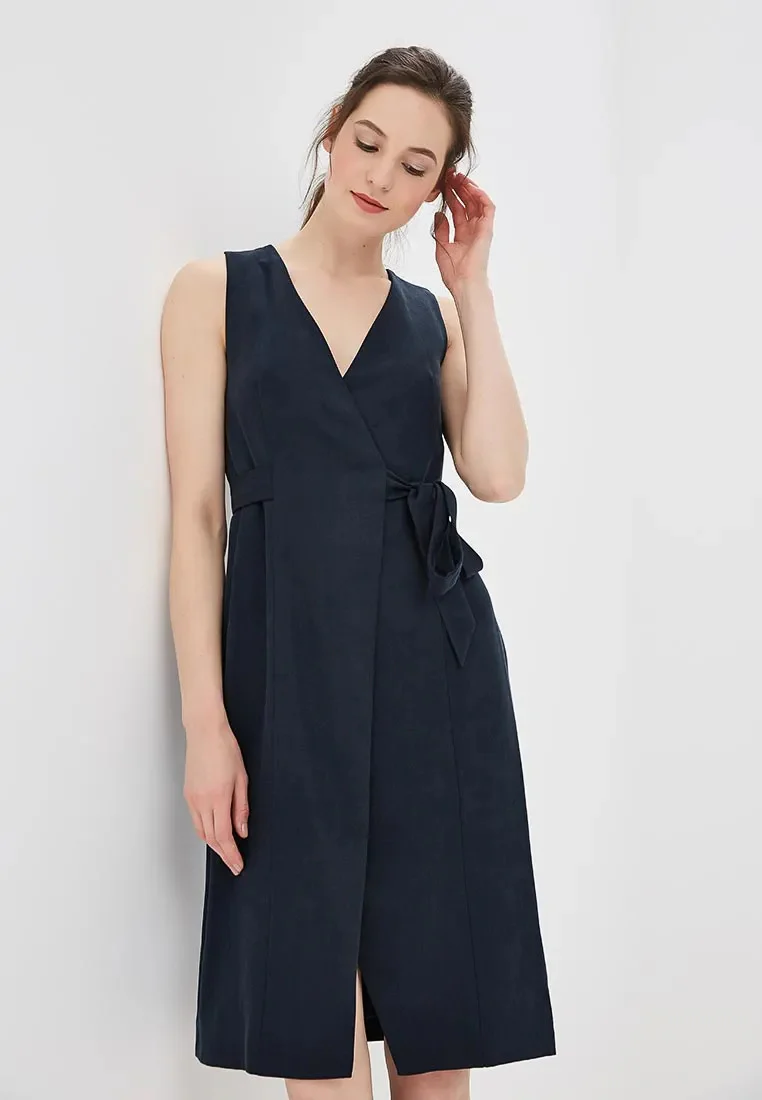 Tommy Hilfiger - Terrina Belted Trench Vest Hazel Dress