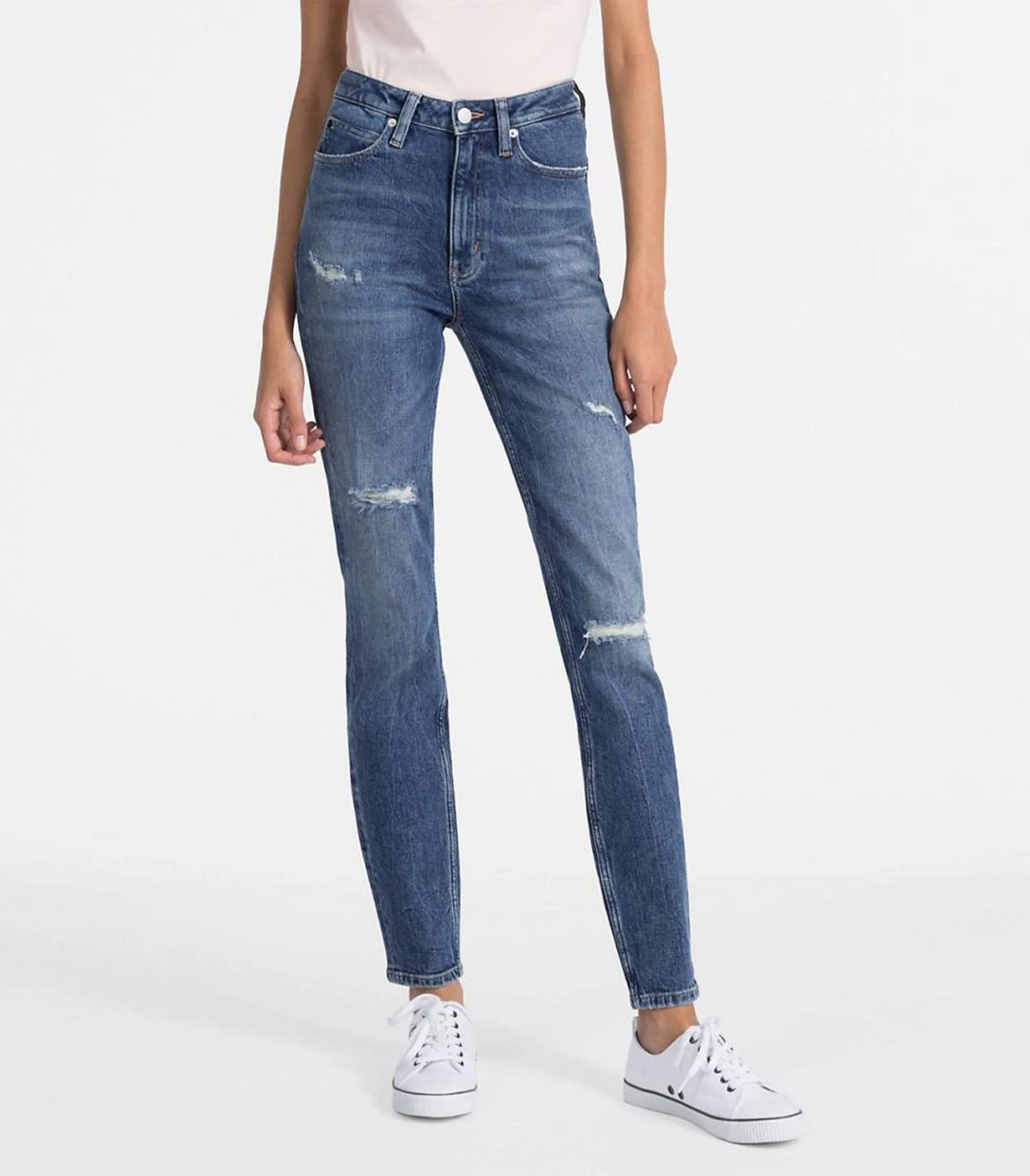 Calvin Klein Jeans - Women's High Rise Skinny Jeans - Image 2
