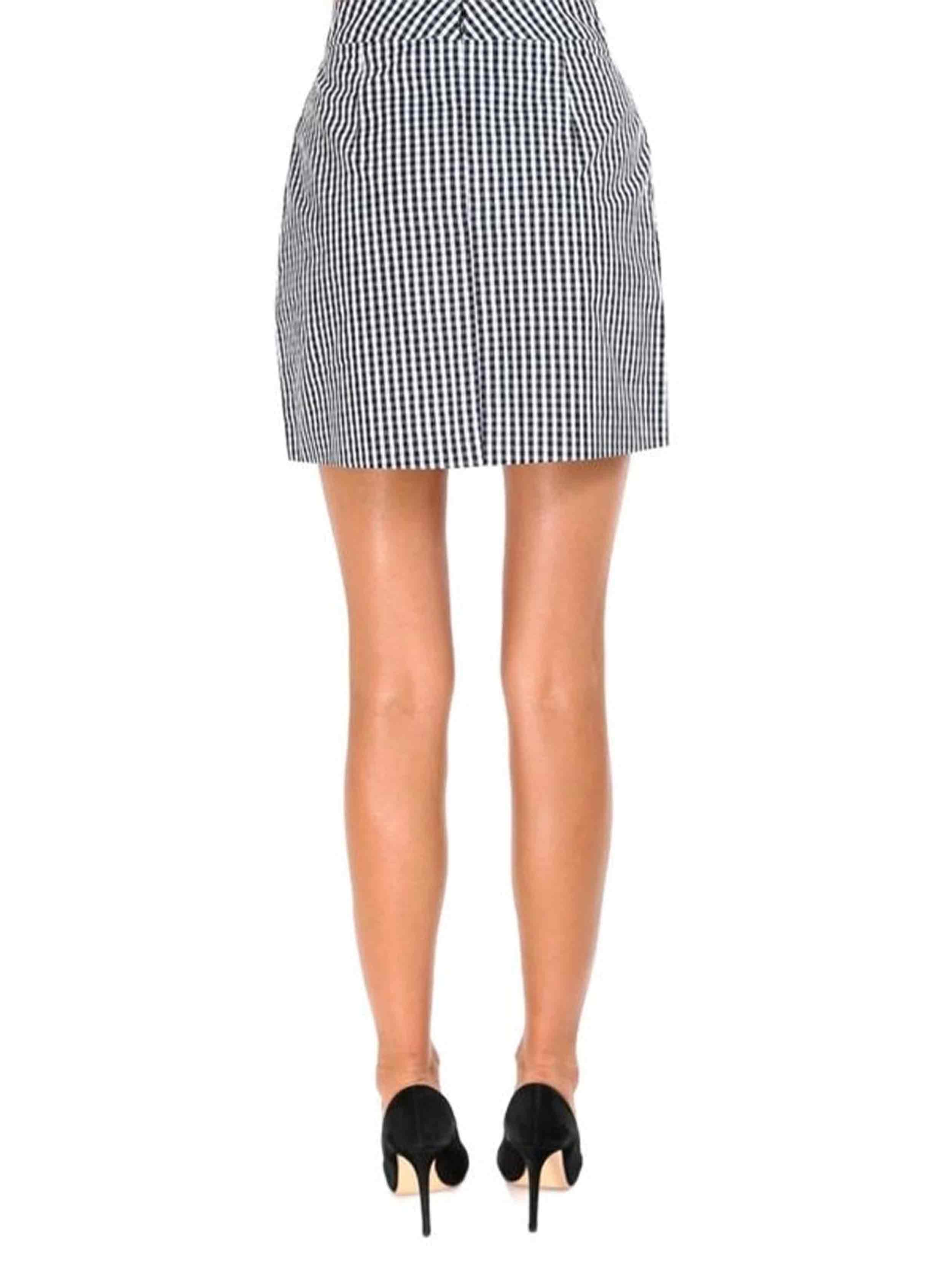 Calvin Klein Jeans - A - Line Gingham Short Skirt - Image 3
