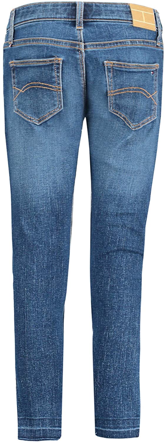 Tommy hilfiger  - Girls -  jeans straight fit - Image 5