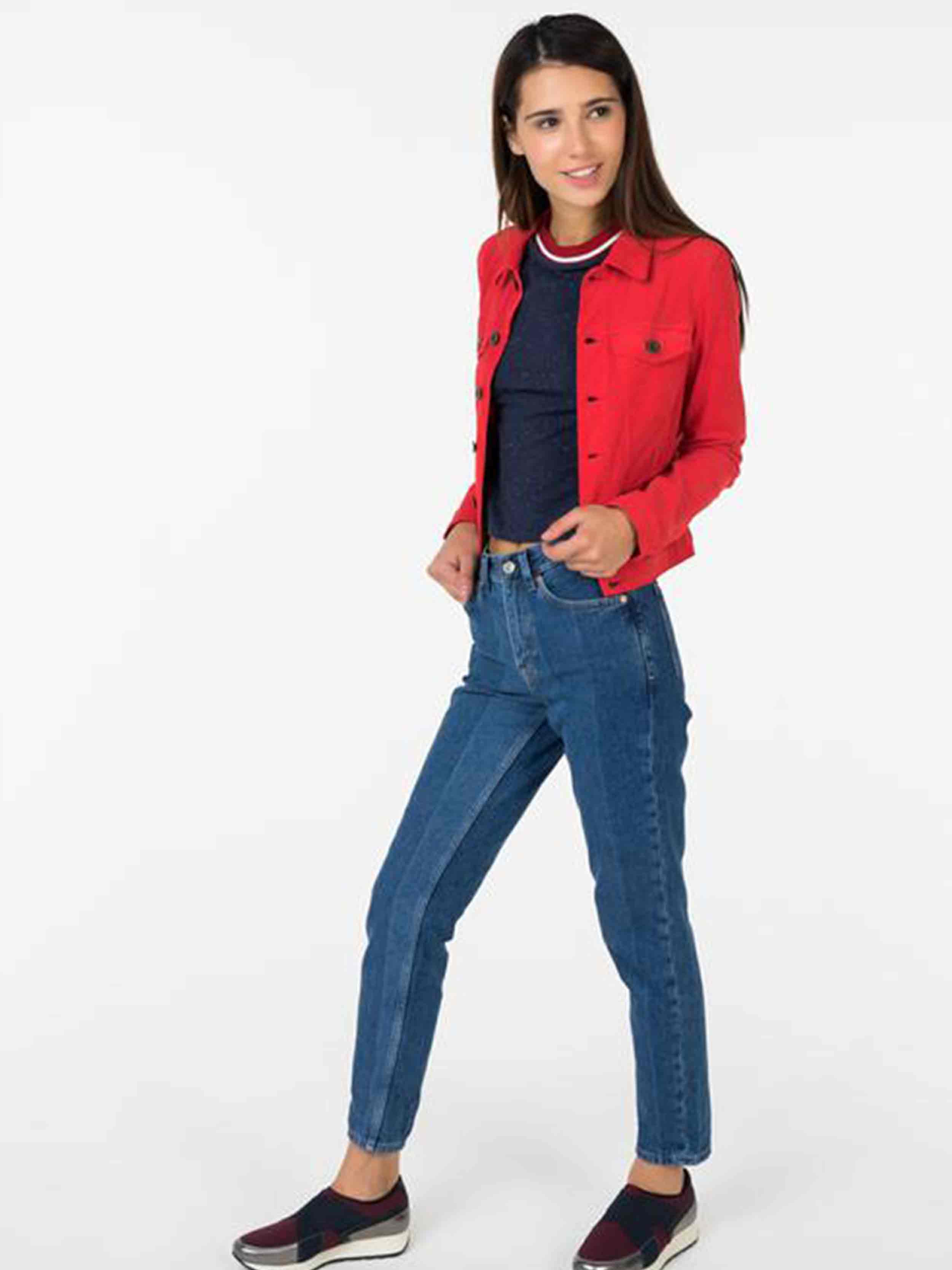 Tommy Hilfiger Jeans - Women's High Rise Slim  Crop - Image 2