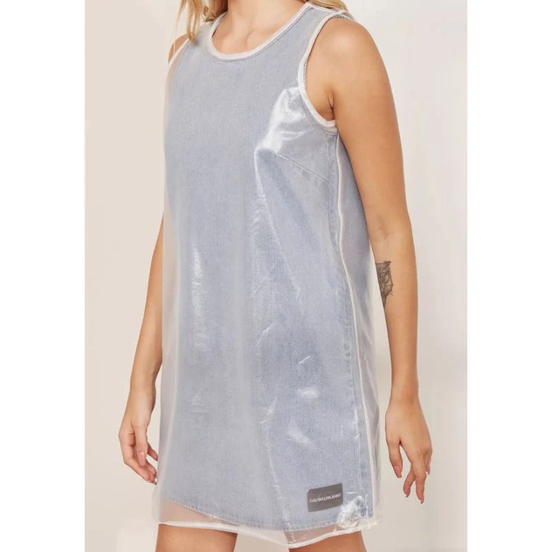 Calvin Klein Jeans - Denim Double Layer Dress - Image 7