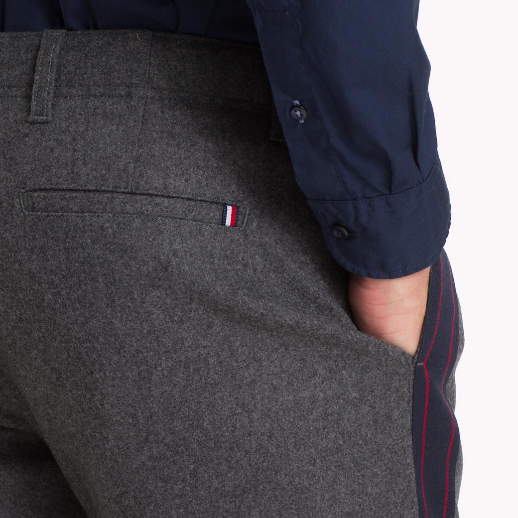 Tommy Hilfiger - Men's Trousers With Side Ribbon - Image 4