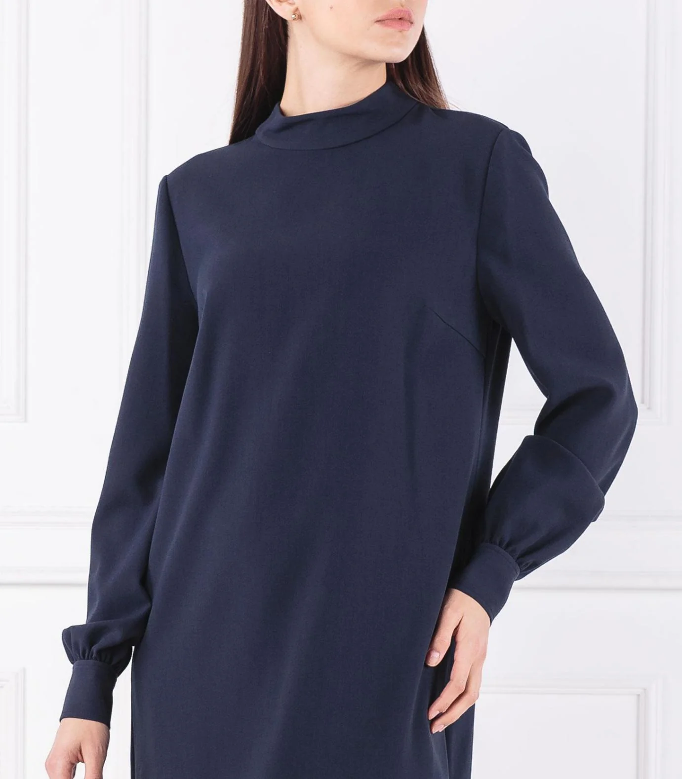 Tommy Hilfiger - Balloon Sleeve Crepe Dress - Image 5