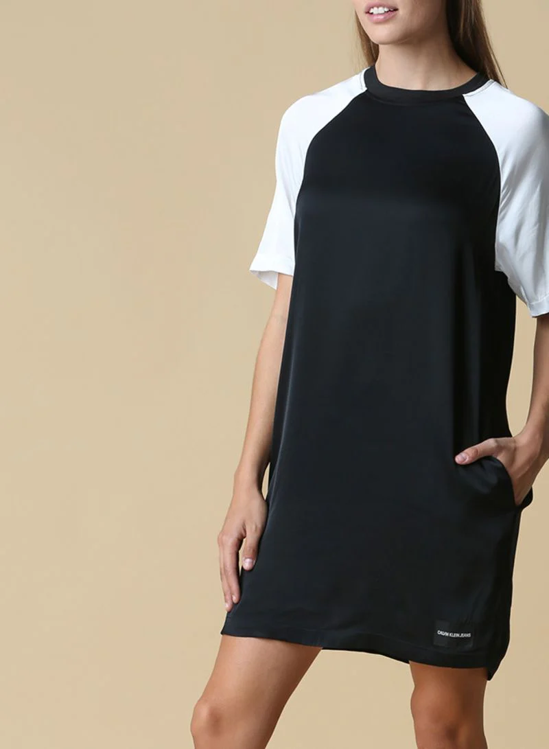 Calvin Klein Jeans - Color Block T Shirt Dress - Image 3
