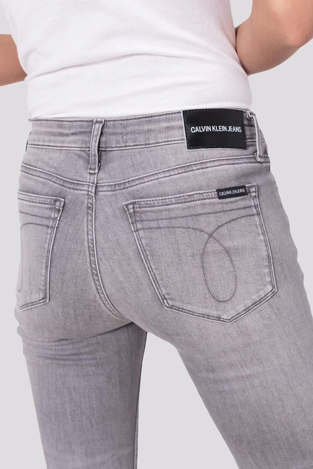 Calvin Klein Jeans - Mid Rise Skinny Ankle Jeans - Image 3