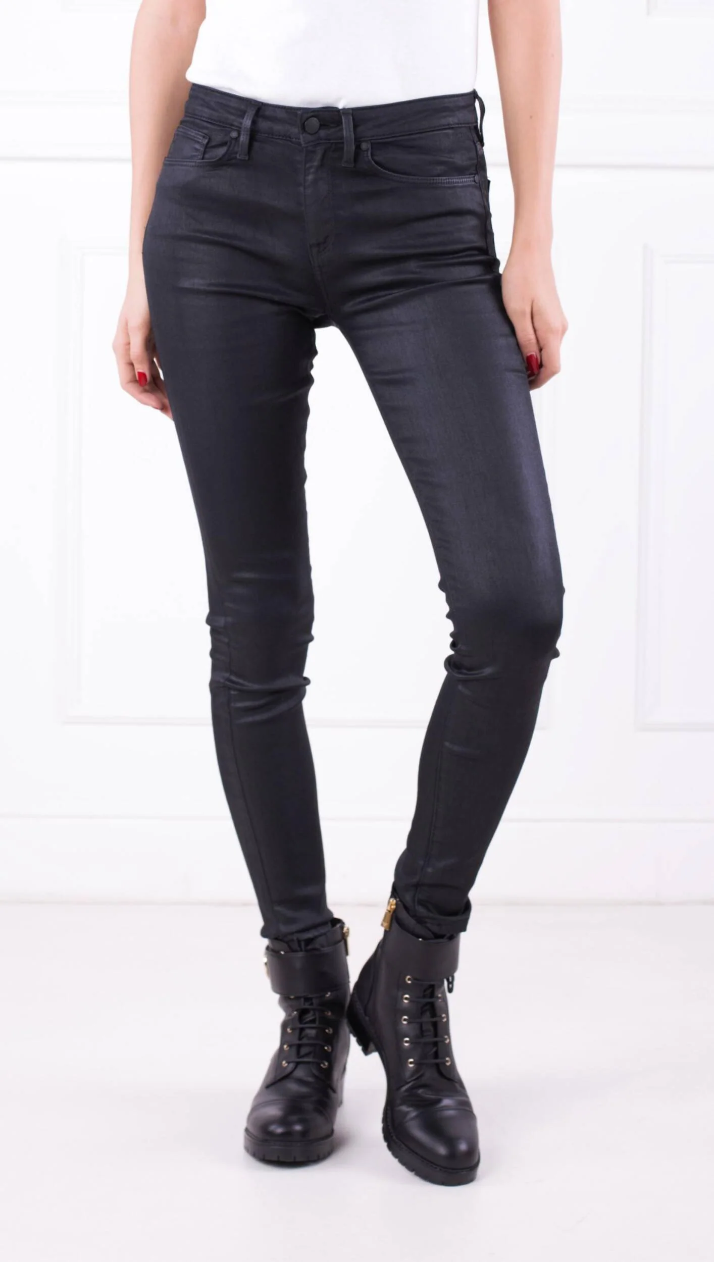 Tommy Hilfiger - Glossy Stretch Slim Fit Jeans - Image 4