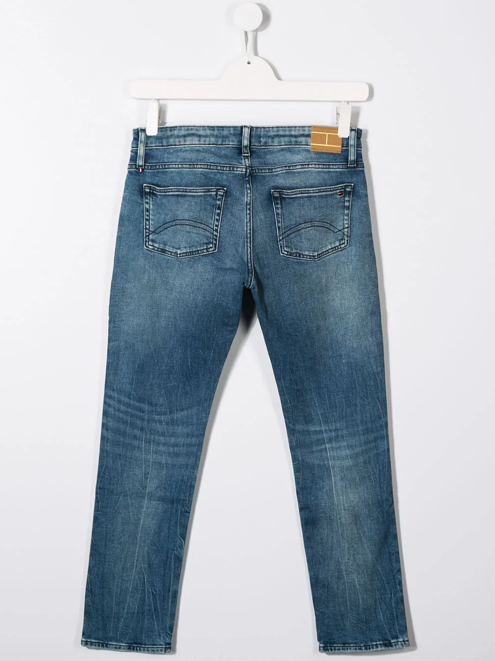 Tommy Hilfiger  - Girls -  Lana Straight Cropped Jeans - Image 5
