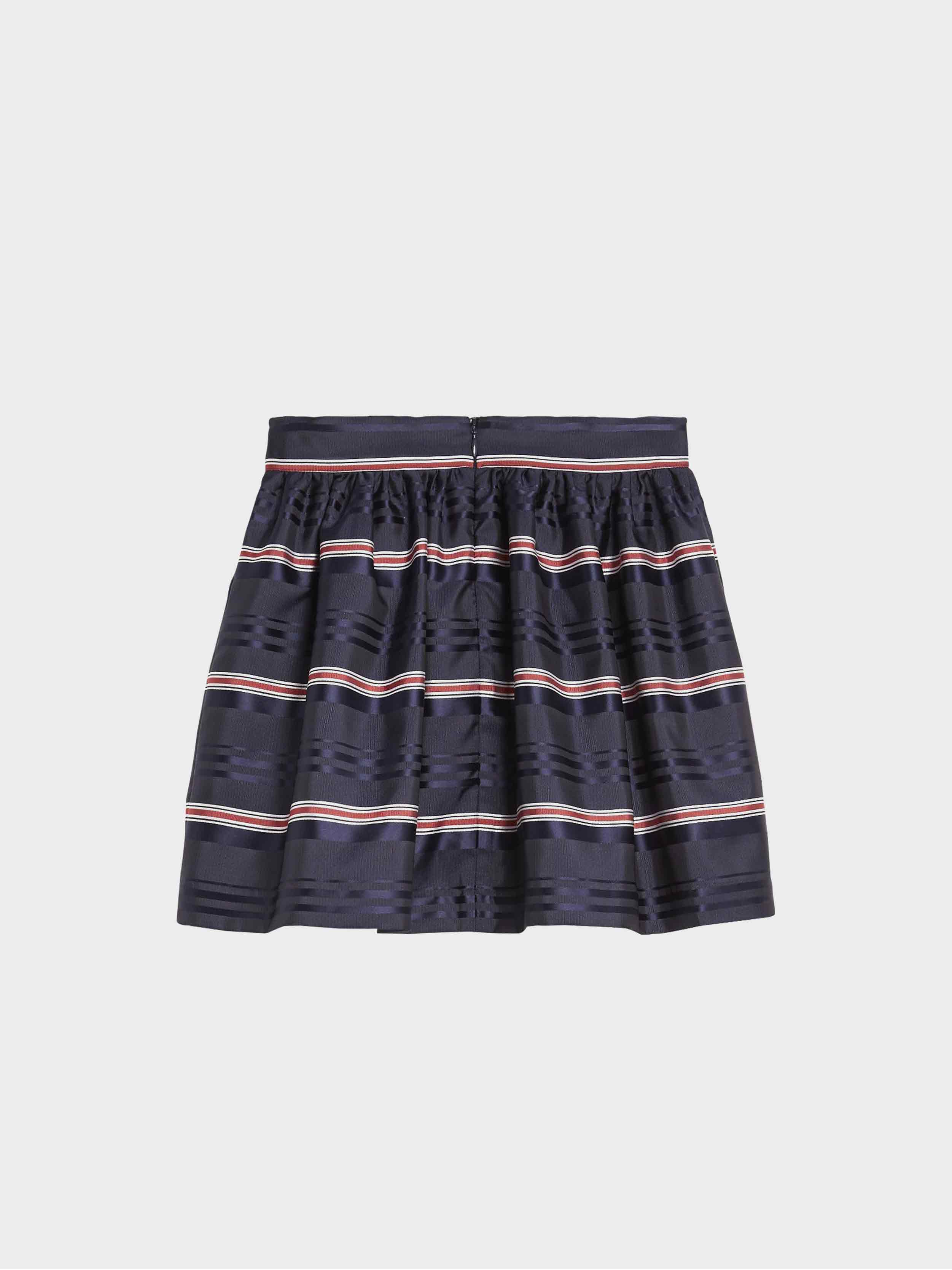 Tommy Hilfiger - Girls' Satin Over Stripe Skirt - Image 2