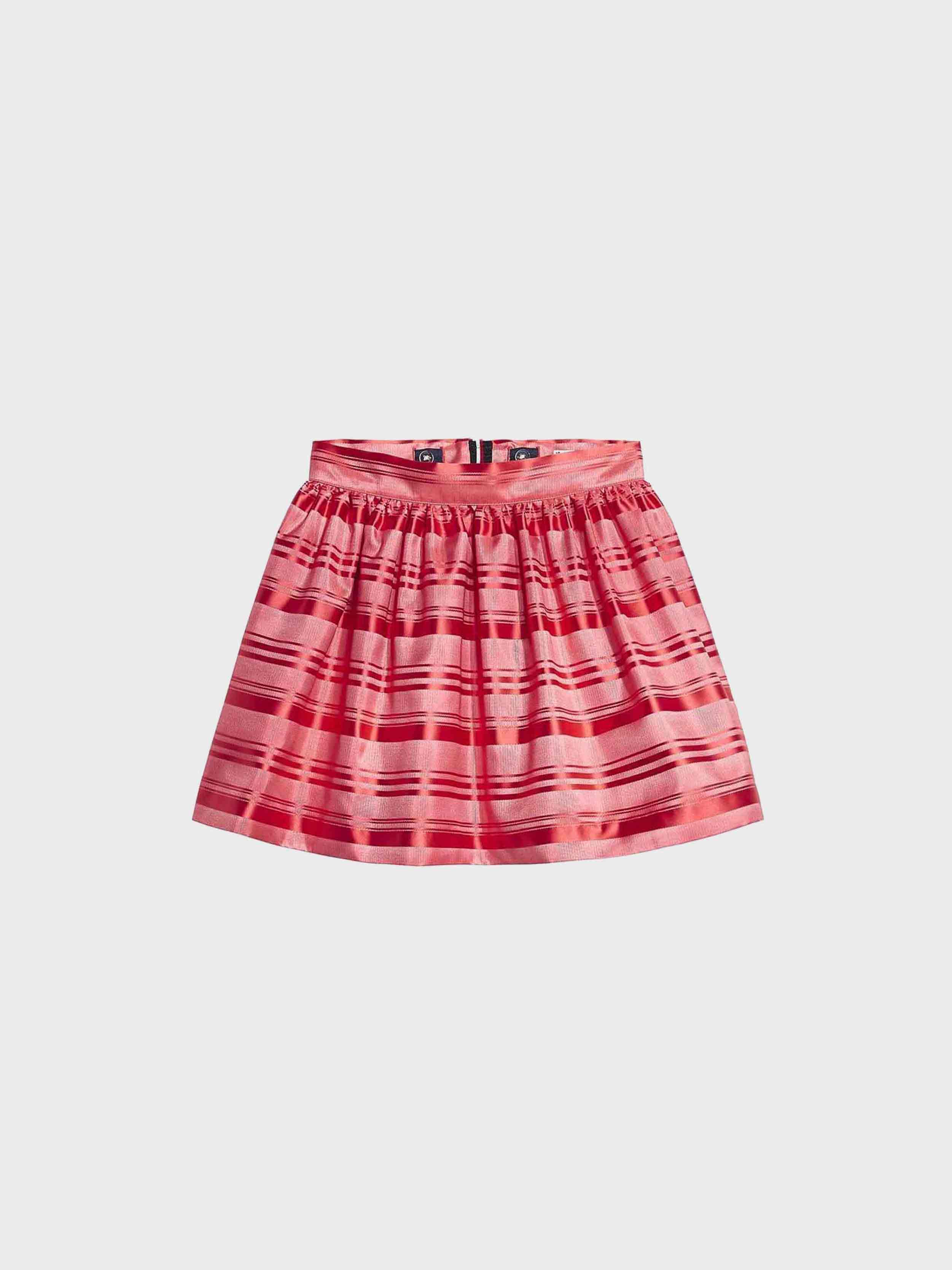 Tommy Hilfiger - Girls' Satin Over Stripe Skirt - Image 3