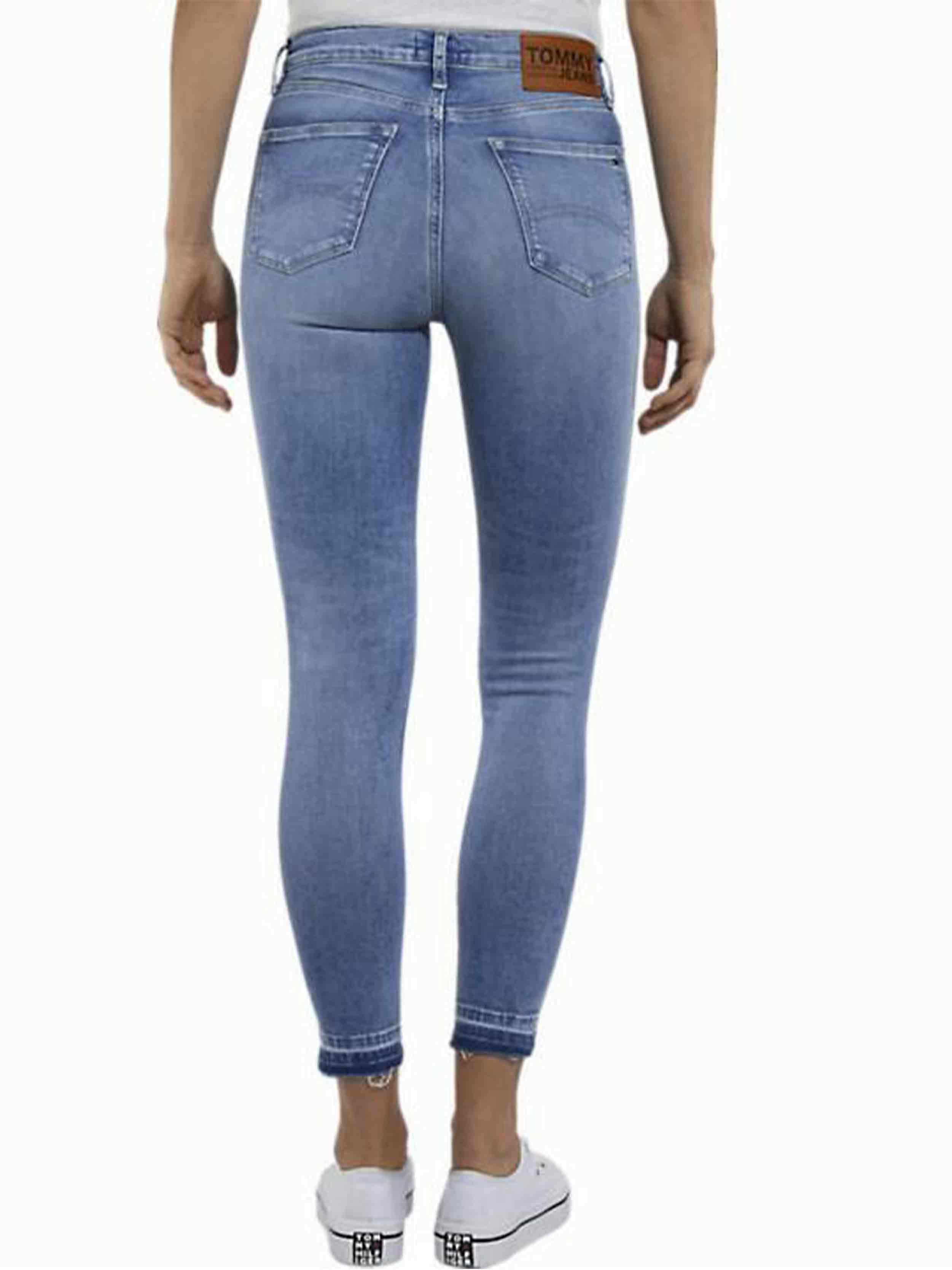 Tommy Hilfiger Jeans - Women's Mid Rise Skinny Fit 7/8 Echlt Jeans - Image 3