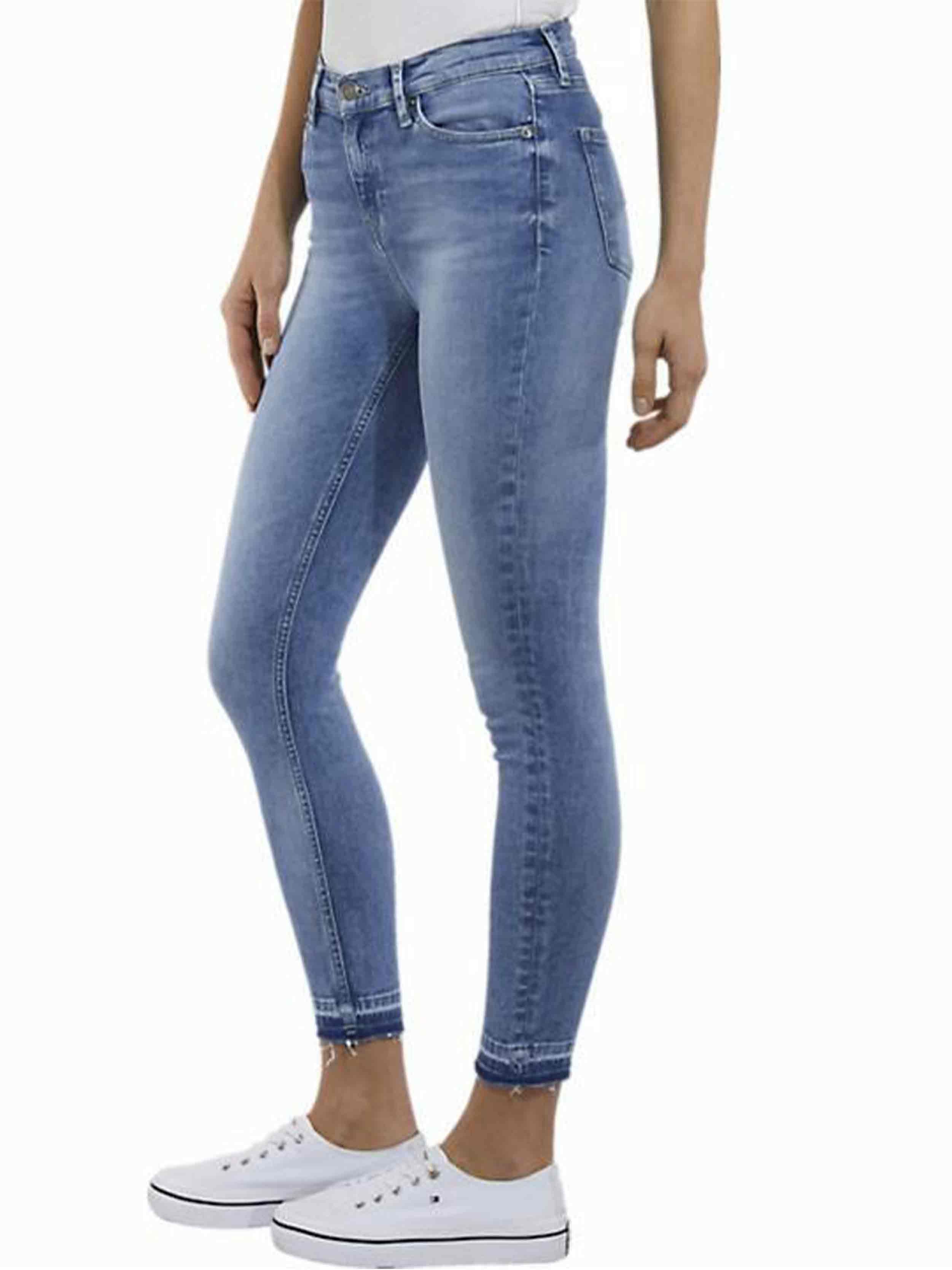 Tommy Hilfiger Jeans - Women's Mid Rise Skinny Fit 7/8 Echlt Jeans - Image 4