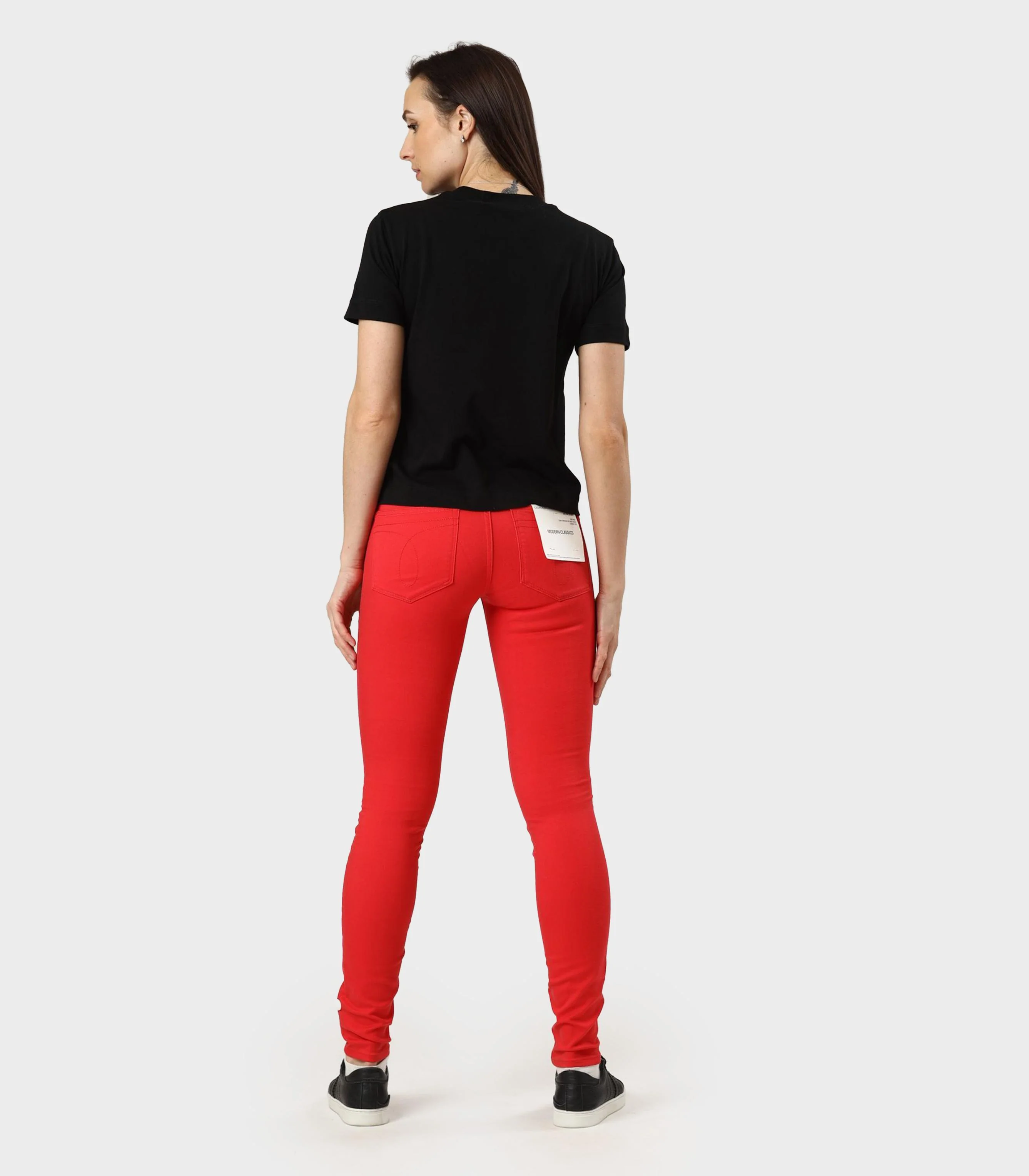 Calvin Klein Jeans - Mid Rise Skinny Stretch Twill Jeans - Image 3
